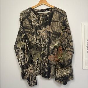 Realtree Boxy Camouflage Long Sleeve Shirt Large